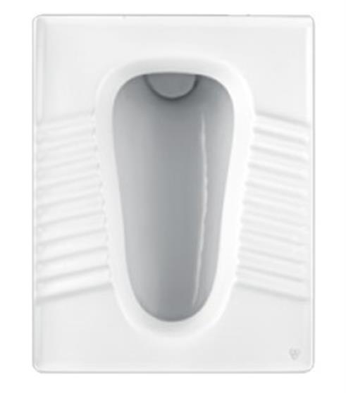 توالت زمینی تخت چینی کرد مدل لیلیوم